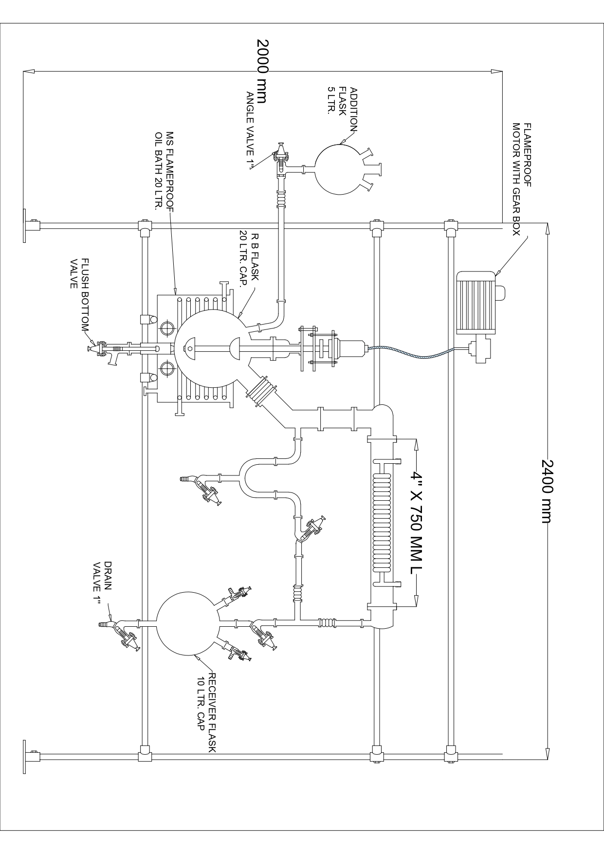 GLASS ASSEMBLY WITH HORIZONTAL CONDENCER 20 LTR._page-0001